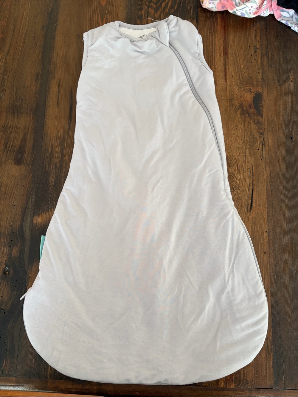 Light Gray Sleeveless Baby Sleep Sack - Cozy All-Season Wear